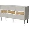 Cama Meble Cama INSERTO 3D komoda 143,5x40x80 kašmyro + LED