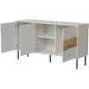 Cama Meble Cama INSERTO 3D komoda 143,5x40x80 kašmyro + LED