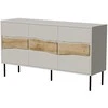 Cama Meble Cama INSERTO 3D komoda 143,5x40x80 kašmyro + LED