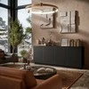 Cama Meble Cama LIVERTI komoda 200x42x78 juodas