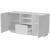 Cama Meble Cama LIVERTI komoda 150x42x78 baltas