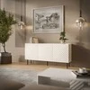 Cama Meble Cama LUCCA 3D komoda 165x40x80 baltas