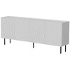 Cama Meble Cama LUCCA 4D komoda, 200x40x80, baltas