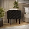 Cama Meble Cama LUCCA bedside cabinet, 2 pcs, 47x40x52, juodas