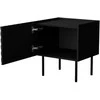 Cama Meble Cama LUCCA bedside cabinet, 2 pcs, 47x40x52, juodas