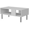 Cama Meble Cama LUCCA bench/table 100x55x46 baltas