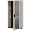 Cama Meble Cama S2 SOHO wall cabinet 60x29x112 cashmere + juodas