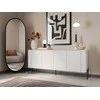 Cama Meble Cama VERA komoda 190x40x80 matinis baltas