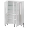 Cama Meble Cama VERA display cabinet 110x40x160 matt baltas