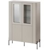Cama Meble Cama VERA display cabinet 110x40x160 matt cashmere