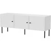 Laikiklis Cama Meble Cama RTV 3D cabinet PALAZZO BIS 151x40x60 baltas matt