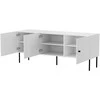Laikiklis Cama Meble Cama RTV 3D cabinet PALAZZO BIS 151x40x60 baltas matt