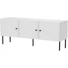 Laikiklis Cama Meble Cama RTV 3D cabinet PALAZZO BIS 151x40x60 baltas matt