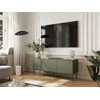 Cama Meble Cama RTV 3D TRESSE cabinet 150x40x55 matte žalias