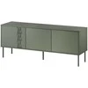 Cama Meble Cama RTV 3D TRESSE cabinet 150x40x55 matte žalias