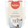 Žvakė, aromatinė Bolsius Crisp Cotton, 45 h, Balta