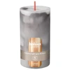 Candle. cylindrical Bolsius Carrara Pilkas. 13/6.8 cm