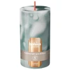 Candle. cylindrical Bolsius Malachite Žalias. 13/6.8cm