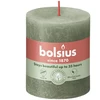 Žvakė, cilindrinė Bolsius Rustic, 8/6.8 cm, alyvuogių žalia