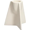 Candle holder A98100500. aliuminio. 6.5 cm. baltas col.