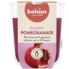 Žvakė, aromatinė Bolsius Poppy Pomegranate, 25 h