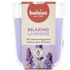 Žvakė, aromatinė Bolsius Relaxing Lavender, 45 h, Violetinė
