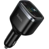 Car charger Hoco USB A + 2xUSB C PD QC3.0 93W Z70 juodas