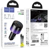 Automobilinis įkroviklis Hoco USB A + 2xUSB C PD QC3.0 57W su USB C į C kabeliu Z69B juodas