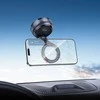 Magnetinis automobilio laikiklis Hoco su reguliuojamu siurbtuku H92 juodas metalas pilka