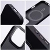 OEM dėklas, skirtas iPhone 17 AIR Carbon Elite Mag Cover, suderinamas su MagSafe juodas