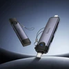 Kortelių skaitytuvas SD/TF 3.0 + USB 2.0 Type-C/Lightning Hoco HB56B pilkas