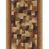 Carpet runner Alfa. ruda 4760 B055 80 cm