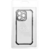 OEM dėklas, skirtas iPhone 17 Pro Max / 18 Pro Max (žemas kameros kraštas), atsparus smūgiams, elektro juodas