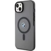 Dėklas BMW BMHMP14MDSLK Apple iPhone 14 Plus / 15 Plus 6.7″ juodos spalvos kietas dėklas Signature MagSafe