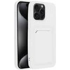 Dėklas Oem Case for iPhone 15 PRO MAX Card Case baltas