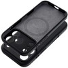 Case for iPhone 15 Forcell F-Protect Rubber Premium compatible with MagSafe juodas