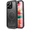 iPhone 16 PRO dėklas, „Shellbox Dot“, atsparus vandeniui, suderinamas su „MagSafe“ ir juodas
