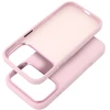 „iPhone 16e“ (SE4 2025) / 17e „Forcell F-Protect Frame Premium“ dėklas, suderinamas su „Magsafe“ jungtimi, rožinis