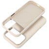 Case for iPhone 16e (SE4 2025) / 17e Forcell F-Protect Frame Premium compatible with Magsafe antique baltas 0INT