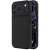 Case for iPhone 16e (SE4 2025) / 17e Forcell F-Protect Rubber Premium compatible with MagSafe juodas