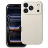 „iPhone 16e“ (SE4 2025) / 17e „Forcell F-Protect Rubber Premium“ dėklas, suderinamas su „MagSafe“ antikvarinėmis baltomis detalėmis.