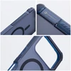 „iPhone 17 Forcell F-Protect BumperX Premium“ dėklas, suderinamas su „MagSafe“, tamsiai mėlynas