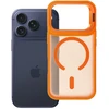 Dėklas Case for iPhone 17 Pro / 18 Pro Forcell F-Protect Smoke Hybrid Premium compatible with MagSafe oranžinis