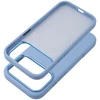 Dėklas, skirtas iPhone 18 Pro Max / 17 Pro Max „Forcell F-Protect Frame Premium“, suderinamas su MagSafe, šviesiai mėlynas