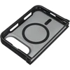 Dėklas iPhone Duo Forcell F-Protect 4sD-i Smoke Hybrid Premium, suderinamas su MagSafe, juodas