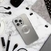 Dėklas Oem Case for iPhone 16e (SE 4 2025) / 17e Glam sidabrinis