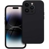 Dėklas Oem Case for iPhone 14 PRO Silicone 2mm (camera protection) juodas