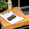 Oem Originalus „iPhone 16 PLUS“ dėklas, suderinamas su „MagSafe“ titano juodais dėklais.