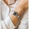 Moteriškas laikrodis Casio LTP-1241D-1A, su dėžute, Juodas ciferblatas
