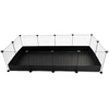 C&amp;C Modular cage 4x2 145 x 75 cm juodas